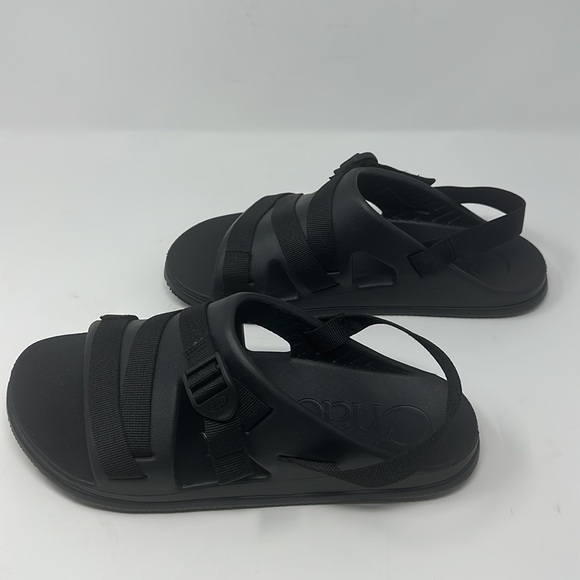 CHACO Black Chillos Sport Rubber Adjustable Strap Sandals Size 11 - Picture 7 of 10